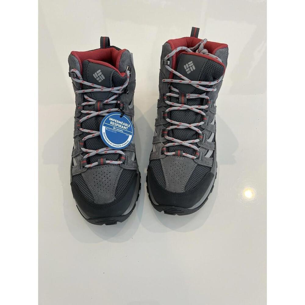 Columbia Women's Crestwood Mid Graphite Waterproof Hiking Boots, BL5371 Size 9 - Picture 4 of 10